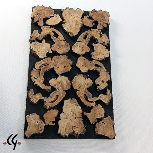 One-of-a-Kind Abstract Wood Art