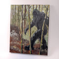Bigfoot Sasquatch Original 11x14 Acrylics on Canvas