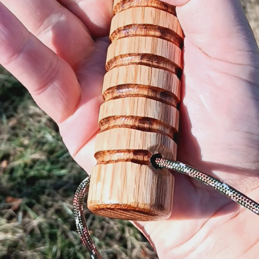 Handmade 18inch Oak Bigfoot Treeknocker