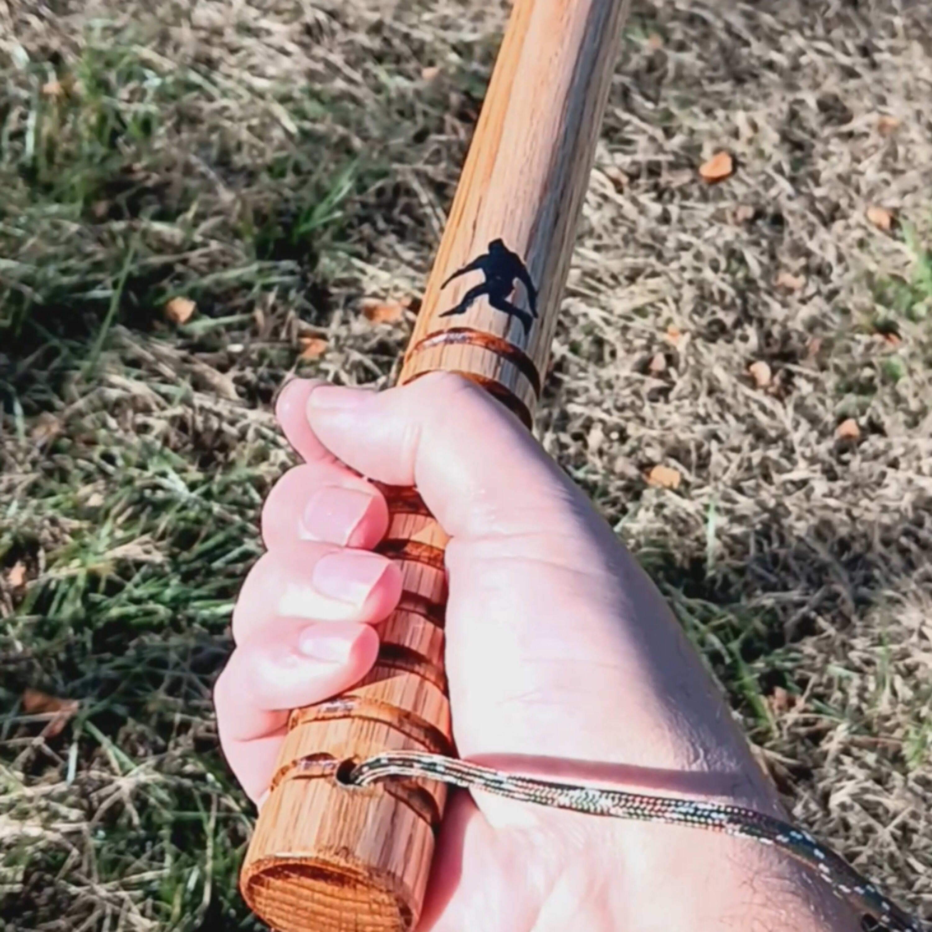 Handmade 18inch Oak Bigfoot Treeknocker