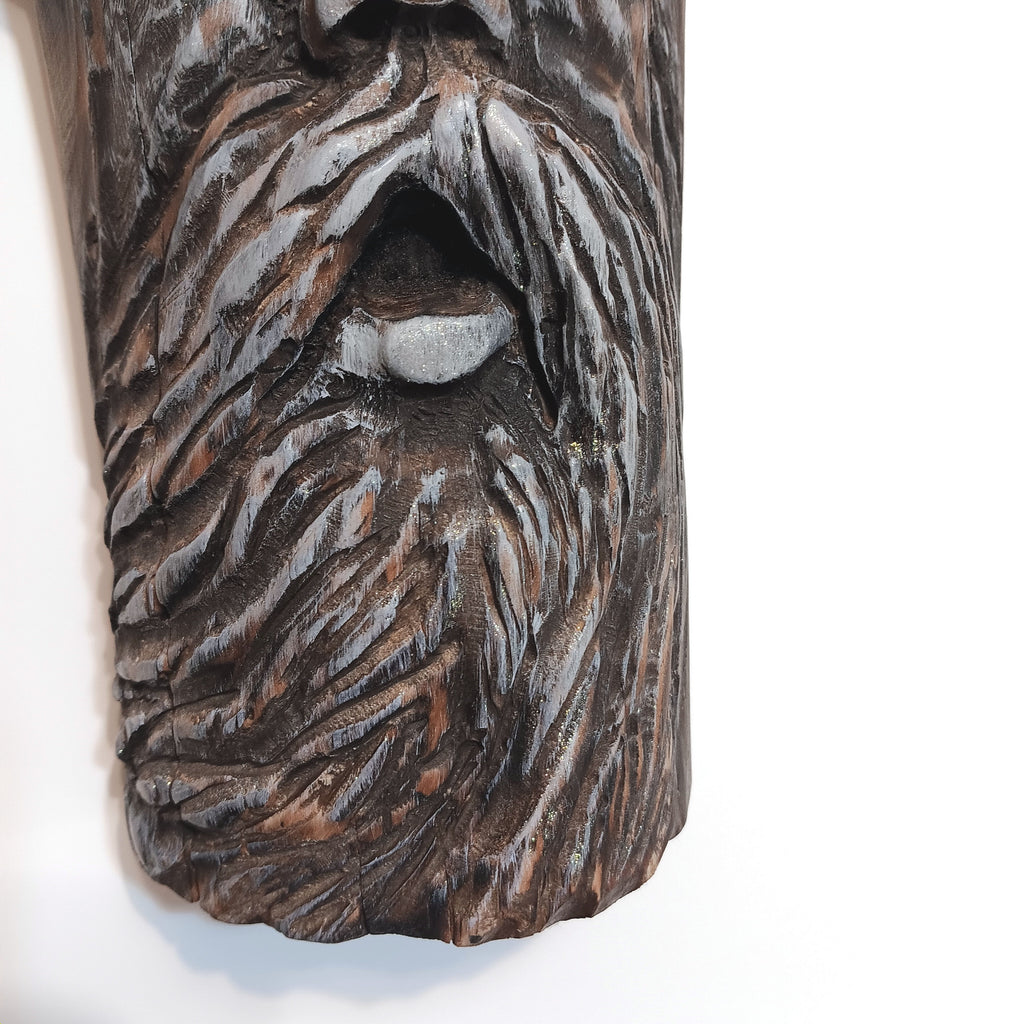 Woodspirit Carving Wall or Shelf Sculpture