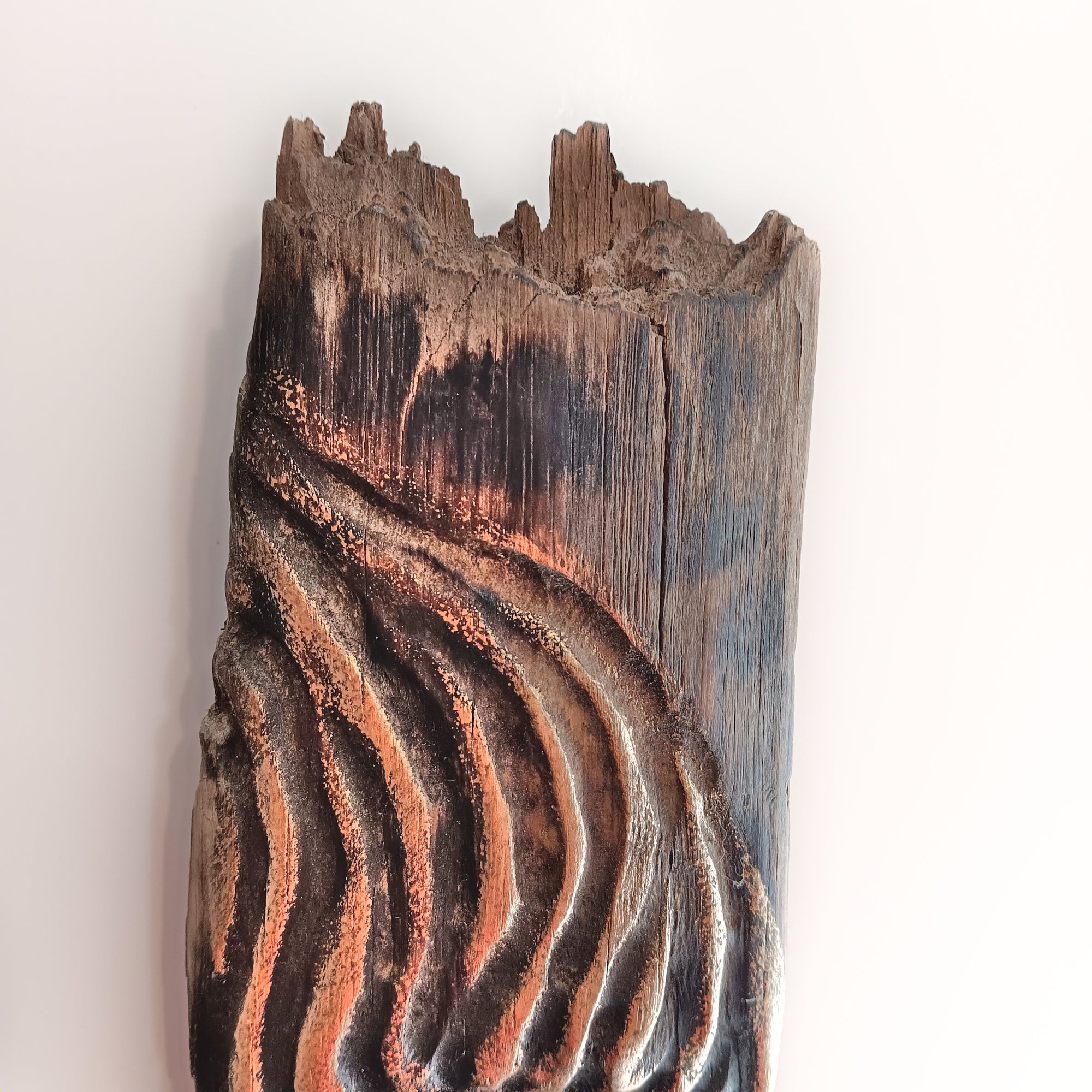 Woodspirit Carving Wall hanger OOAK